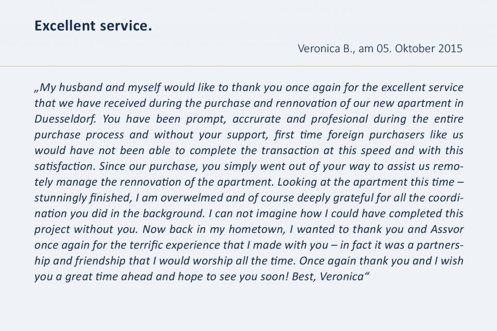 Bewertungen Immobilienmakler Düsseldorf, Bewertung, Erfahrung, Erfahrungen, Erfahrungsberichte
