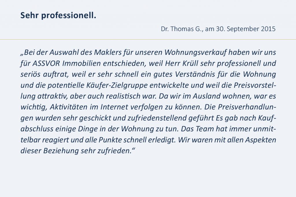 Bewertungen Immobilienmakler Düsseldorf, Bewertung, Erfahrung, Erfahrungen, Erfahrungsberichte