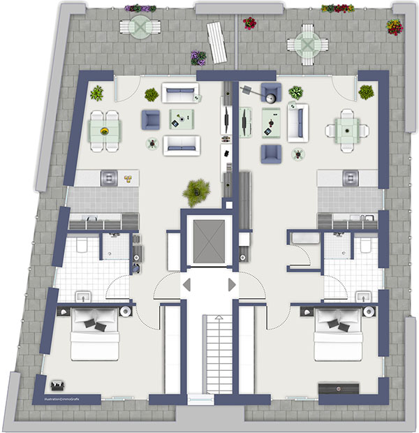 Naubau, Neubauprojekt, Duisburger Süden, Bruchgraben, Huckingen
