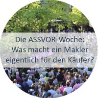 Blog_Verlinkung_Die ASSVOR Woche - Was macht ein Makler eigentlich für den Käufer Warum zahle ich dem Makler Provision?