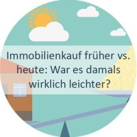 Blog_Verlinkung_Immobilienkauf früher vs heute - War es damals wirklich leichter Günstige Finanzierung, teure Kaufpreise oder teure Finanzierung und günstige Kaufpreise