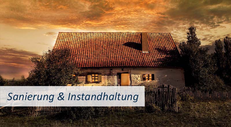 Beratung Haus verkaufen, Tipps Wohnung verkaufen, Wichtiges für den Immobilienverkauf, was muss beim Hausverkauf beachtet werden Klickbild Sanierung Instandhaltung