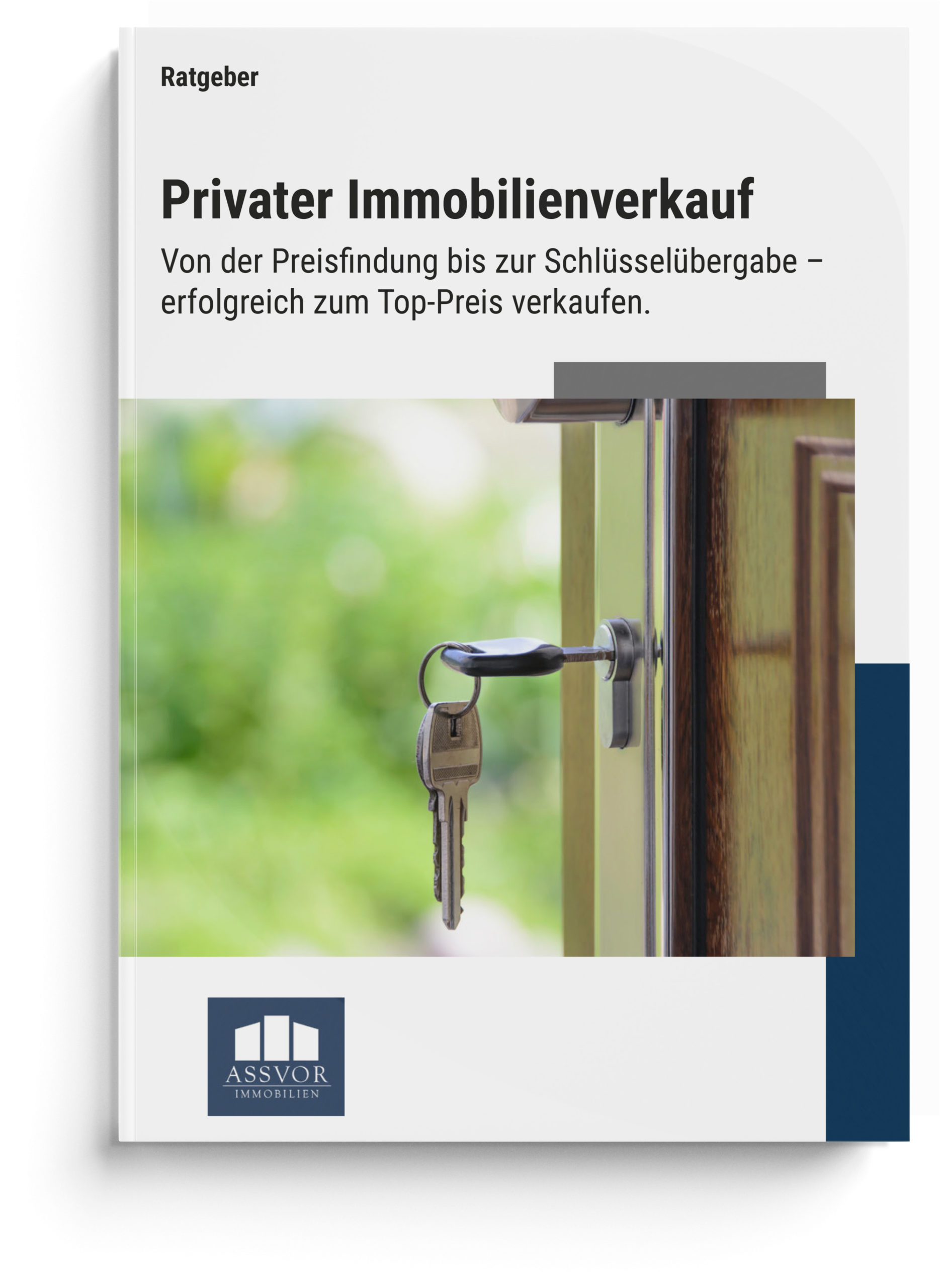 Privater Immobilienverkauf eigenes Haus Verkauf Eigentumswohnung Gutachten Unterlagen Fotos Exposé Kaufpreis Verhandlung - Mockup - Bild
