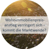 Blog_Verlinkung_KW36 Wohnimmobilienpreisanstieg verringert sich – kommt jetzt die Marktwende